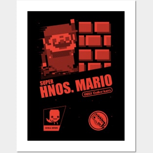 SUPER HERMANOS MARIO Posters and Art